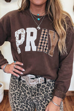 Load image into Gallery viewer, PRAY Embroidered Patch Sweatshirt