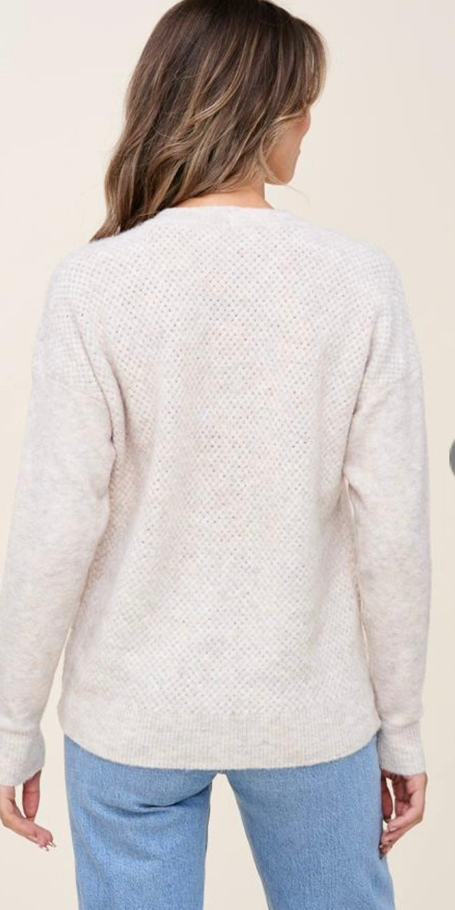 Textured Sweater