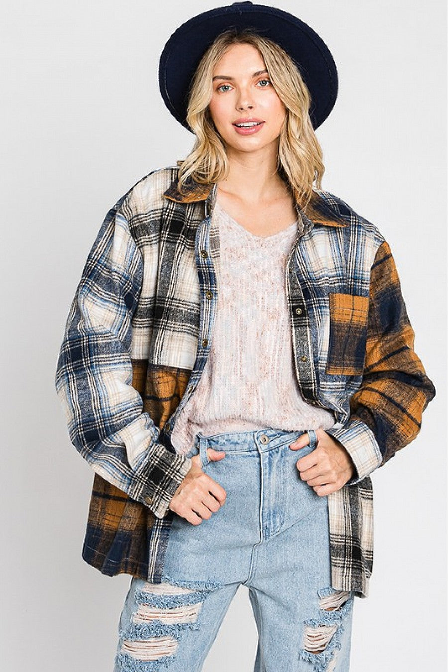 Multi-Color Shacket