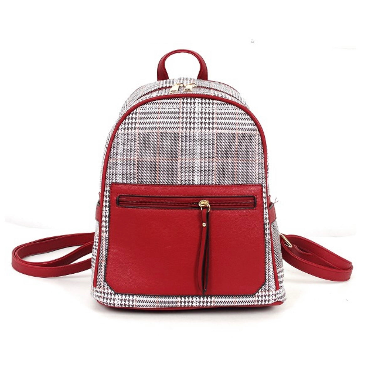 Plaid Backpack