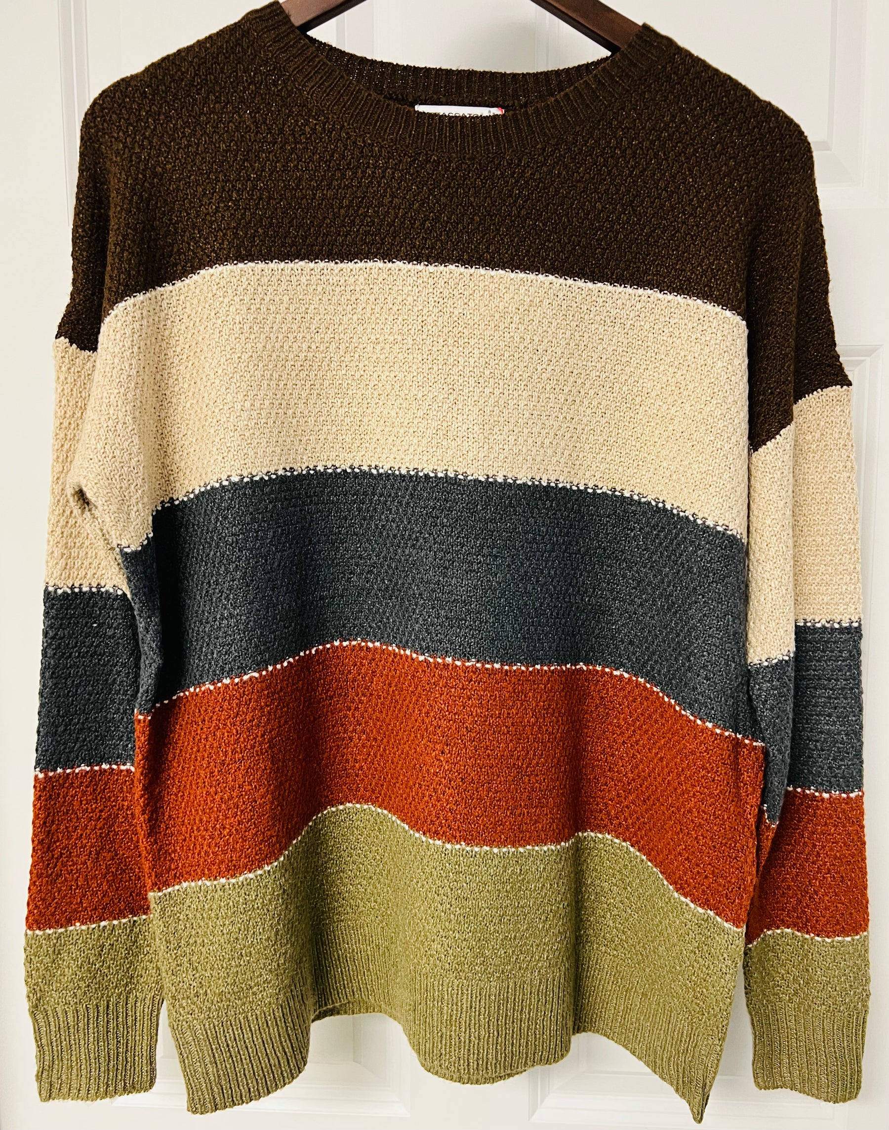 Color Block Sweater