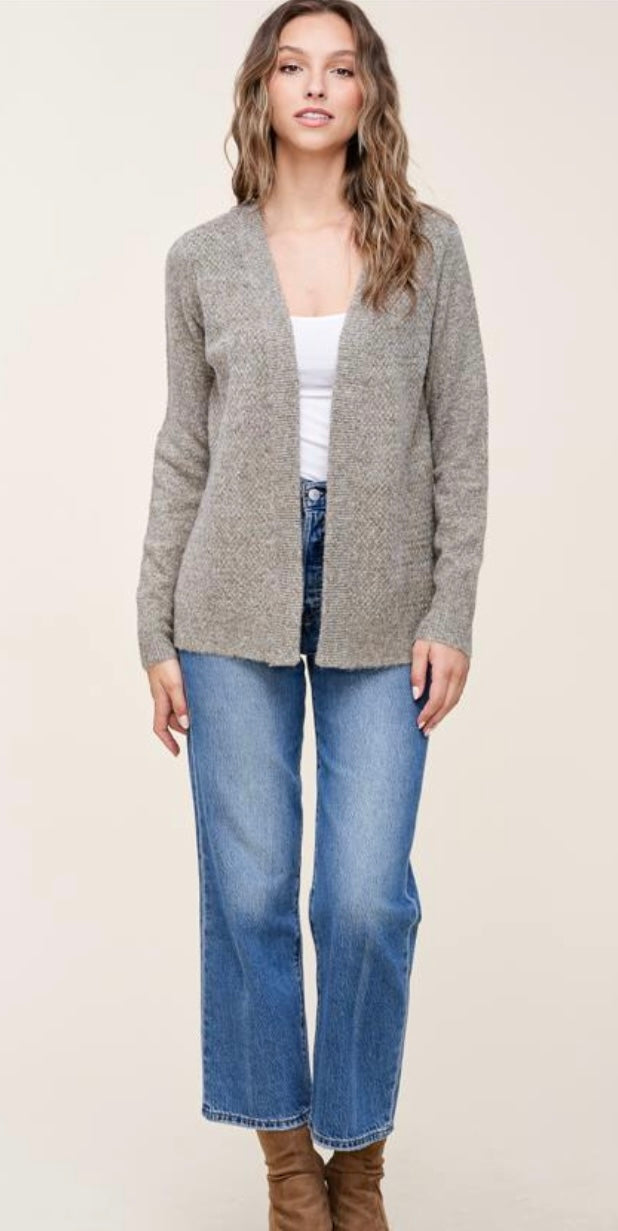 Textured Cardigan