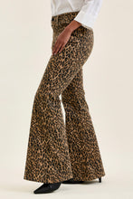 Load image into Gallery viewer, Judy Blue Jaqueline Leopard Flare Jeans
