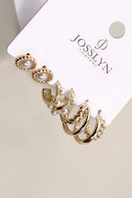 Load image into Gallery viewer, GOLD TRIO EARRINGS
