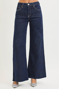 Risen Wide Leg Jeans