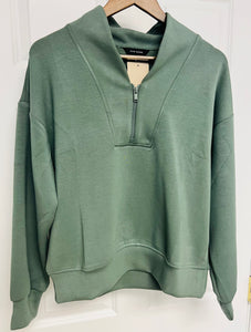 V-Neck Lounge Sweatshirt