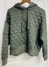 Load image into Gallery viewer, Quilted 1/4 Zip Hoodie
