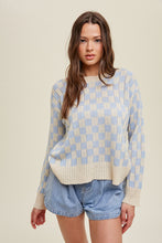 Load image into Gallery viewer, Checkered Sweater
