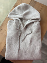 Load image into Gallery viewer, Knit Drawstring Hoodie
