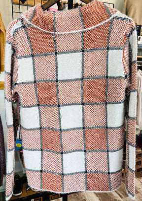 Jacquard Checked Sweater