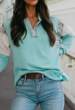 Load image into Gallery viewer, Colorblock Long Sleeve Top
