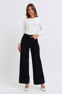 Judy Blue Wide Leg Jeans