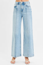 Load image into Gallery viewer, Risen Wide Leg Pintuck Jeans
