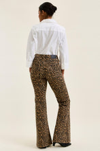 Load image into Gallery viewer, Judy Blue Jaqueline Leopard Flare Jeans
