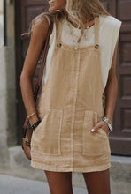 Load image into Gallery viewer, Button Mini-Dress
