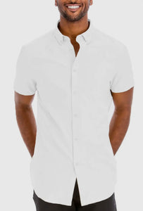 Short Sleeve Button-Down