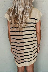 Color Block Sweater Dress