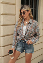 Load image into Gallery viewer, Plaid Button-Up
