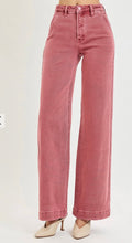 Load image into Gallery viewer, Risen Wide Leg Rust Jeans
