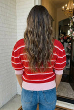 Load image into Gallery viewer, Color Block Half Sleeve Sweater
