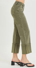Load image into Gallery viewer, Risen Burnt Olive Wide Leg Jeans
