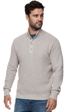 Load image into Gallery viewer, Flag &amp; Anthem 1/4 Button Sweater
