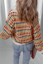 Load image into Gallery viewer, Round Neck Color Block Sweater
