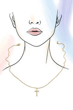 Load image into Gallery viewer, CROSS NECKLACE
