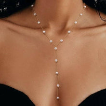 Load image into Gallery viewer, PEARL Y NECKLACE
