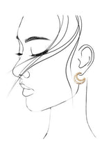 Load image into Gallery viewer, GOLD TRIO EARRINGS
