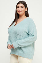 Load image into Gallery viewer, Cozy Cloud Sweater - Curvy
