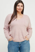 Load image into Gallery viewer, Cozy Cloud Sweater - Curvy
