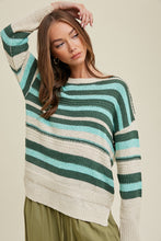 Load image into Gallery viewer, Multi-Striped Sweater
