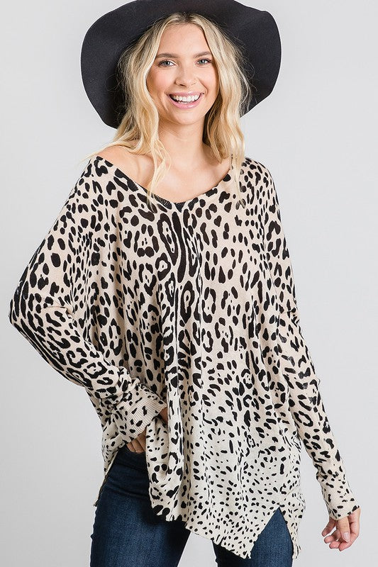 Leopard Print Sweater