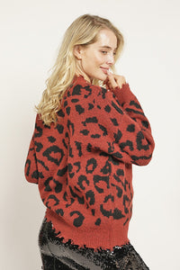 Animal Print Sweater