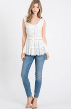 Load image into Gallery viewer, Eyelet Blouse
