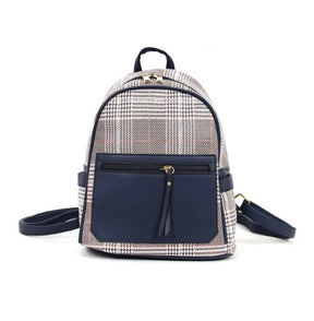Plaid Backpack