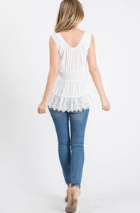 Eyelet Blouse