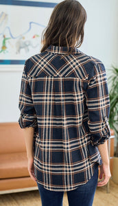 Plaid Button-Up