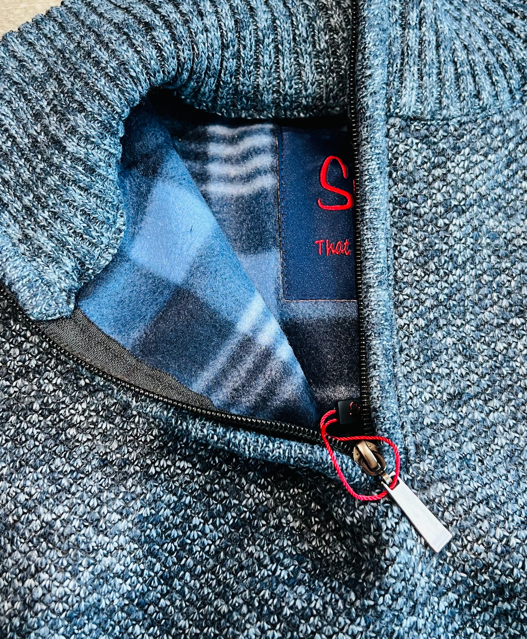 Chamonix Indigo 1/4 Zip Sweater