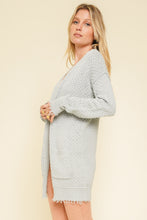 Load image into Gallery viewer, Crochet Knit Cardigan
