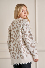 Load image into Gallery viewer, Animal Print Sweater
