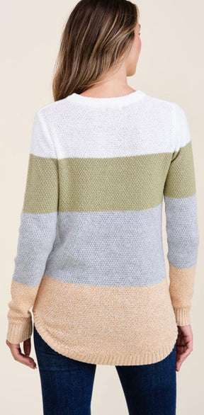 Waffle Textured Sweater