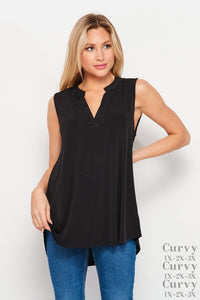 Sleeveless Blouse Top