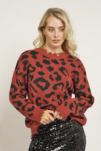 Load image into Gallery viewer, Animal Print Sweater
