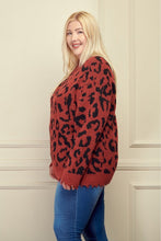 Load image into Gallery viewer, Animal Print Sweater
