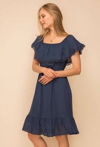 Bardot Neck Dress