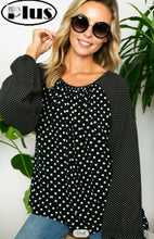 Load image into Gallery viewer, Polka Dot Blouse
