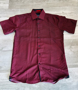 Silver Stone Short Sleeve Button-Up