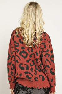 Animal Print Sweater